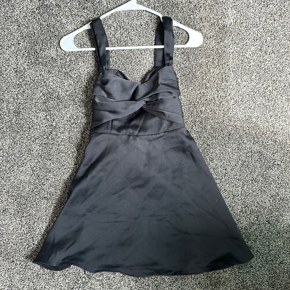 Short black dress